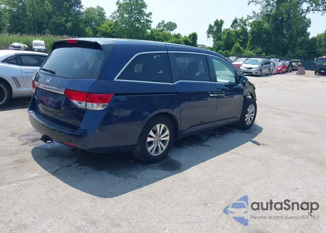 2015 Honda Odyssey Ex-L из США, поврежденный, VIN 5FNRL5H69FB048367